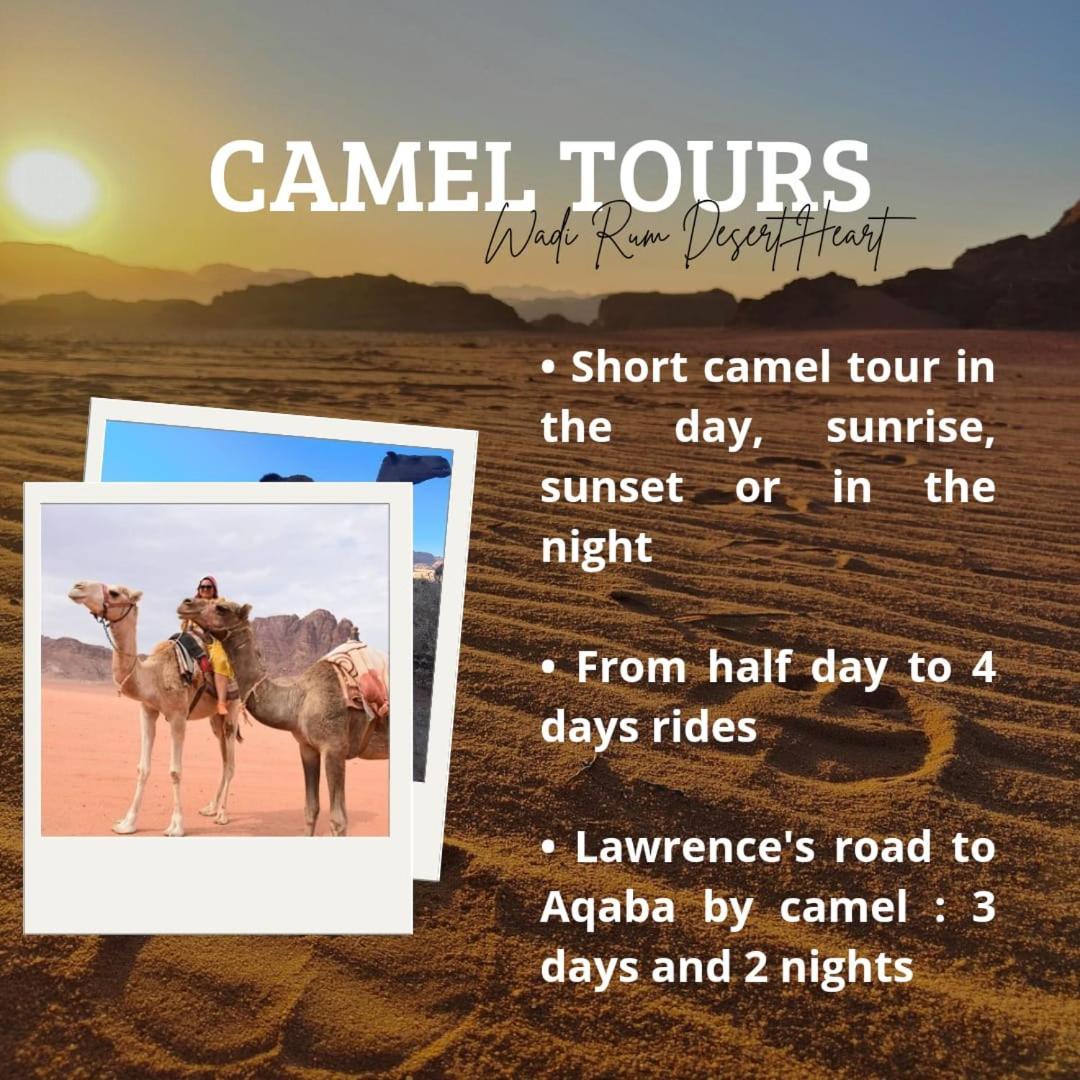 Wadi Rum Desert Heart Camp Exterior photo